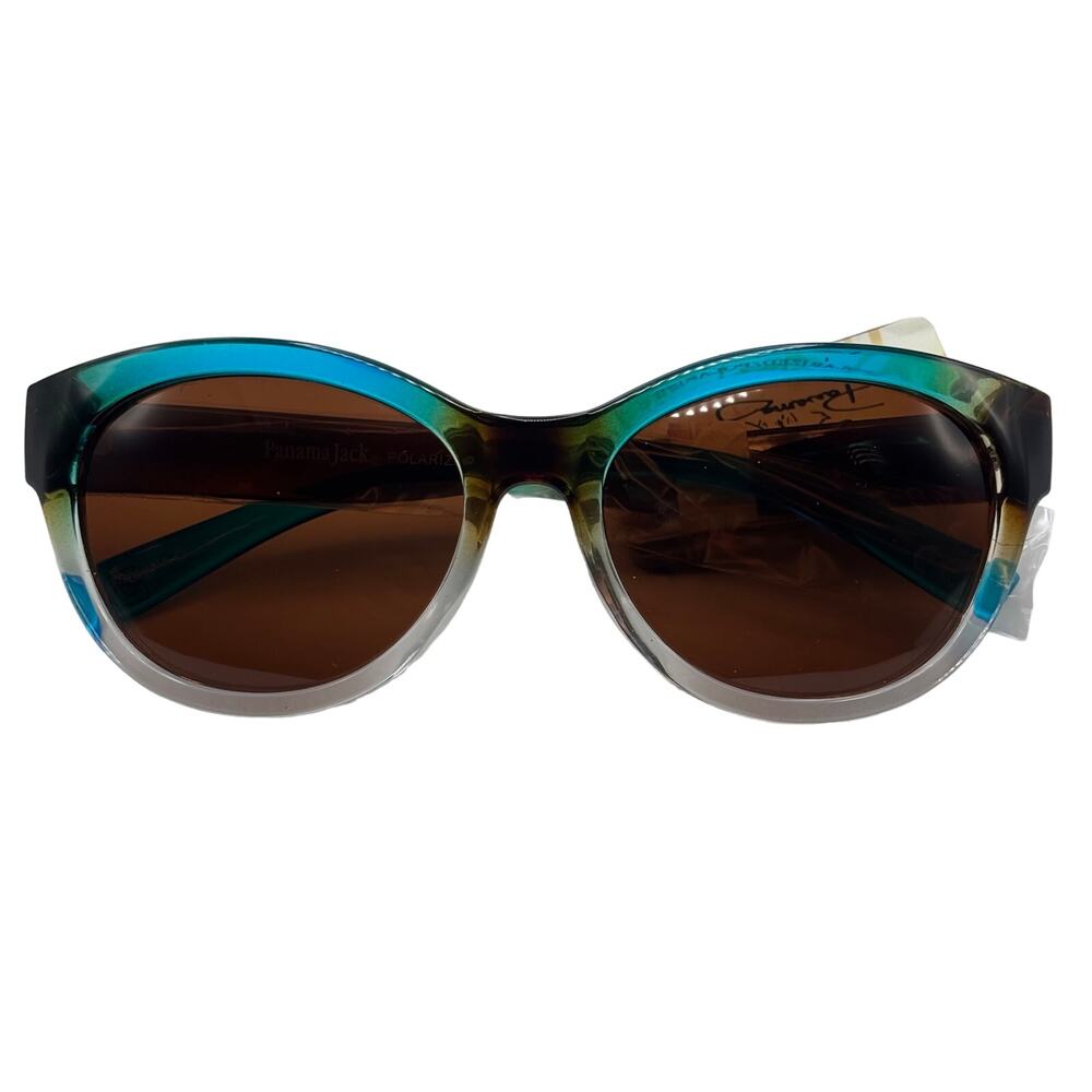Women's Brown & Blue Panama Jack Sunglasses